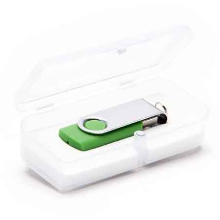 Plastikbox für USB-Stick